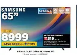 HiFi Corp Samsung 65 inch Q6FA 4K Smart TV offer