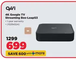 HiFi Corp 4K Google TV Streaming Box-LeapS3 offer