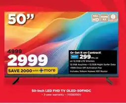 HiFi Corp 50-inch LED FHD TV (OLED-50FHDC) offer
