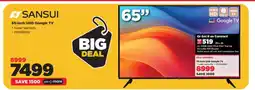HiFi Corp Sansui 65-inch UHD Google TV offer