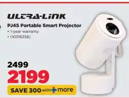 HiFi Corp ULTRA-LINK PJ45 Portable Smart Projector offer