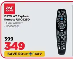 HiFi Corp DSTV A7 Explora Remote URC9250 offer