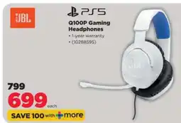 HiFi Corp JBL Q100P Gaming Headphones offer
