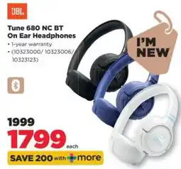 HiFi Corp JBL Tune 680 NC BT On Ear Headphones offer