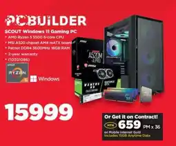 HiFi Corp SCOUT Windows 11 Gaming PC offer