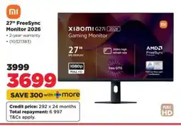 HiFi Corp 27” FreeSync Monitor 2026 offer