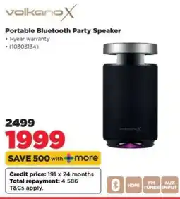 HiFi Corp VolkanoX Portable Bluetooth Party Speaker offer