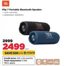 HiFi Corp Flip 7 Portable Bluetooth Speaker offer