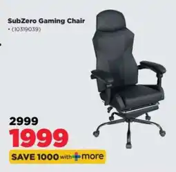 HiFi Corp SubZero Gaming Chair offer
