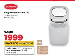 HiFi Corp SnoMaster 12kg Ice Maker SMIC-30 offer