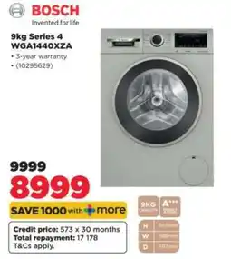 HiFi Corp Bosch 9kg Series 4 WGA1440XZA offer