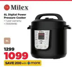 HiFi Corp Milex 6L Digital Power Pressure Cooker offer