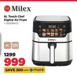 HiFi Corp Milex 8L Touch Chef Digital Air Fryer offer