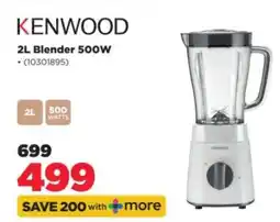 HiFi Corp KENWOOD 2L Blender 500W offer