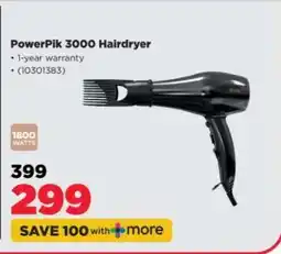 HiFi Corp PowerPik 3000 Hairdryer offer