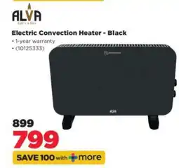 HiFi Corp Electric Convection Heater - Black offer