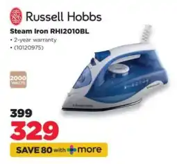 HiFi Corp Russell Hobbs Steam Iron RHI2010BL offer
