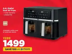 HiFi Corp 8.4L Digital Dual Air Fryer offer