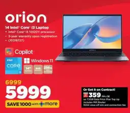 HiFi Corp orion 14 Intel Core i3 Laptop offer