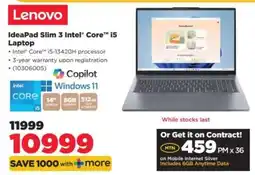 HiFi Corp Lenovo IdeaPad Slim 3 Intel Core i5 Laptop offer