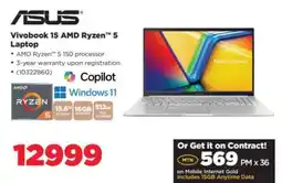 HiFi Corp ASUS Vivobook 15 AMD Ryzen 5 Laptop offer