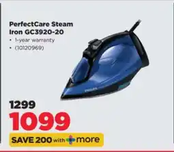 HiFi Corp PerfectCare Steam Iron GC3920-20 offer