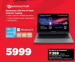 HiFi Corp Montenero C82 Pro 14 Intel Celeron Laptop offer