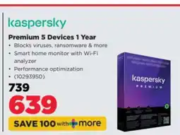 HiFi Corp Kaspersky Premium 5 Devices 1 Year offer