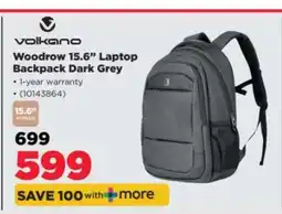 HiFi Corp Volkano Woodrow 15.6” Laptop Backpack Dark Grey offer