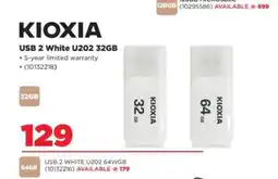 HiFi Corp KIOXIA USB 2 White U202 32GB offer