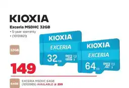 HiFi Corp KIOXIA Exceria MSDHC 32GB offer