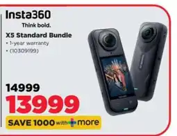 HiFi Corp Insta360 X5 Standard Bundle offer