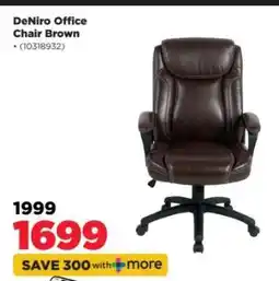 HiFi Corp DeNiro Office Chair Brown offer