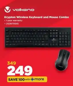 HiFi Corp Volkano Krypton Wireless Keyboard And Mouse Combo offer