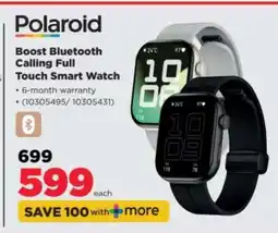 HiFi Corp Polaroid Boost Bluetooth Calling Full Touch Smart Watch offer