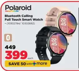 HiFi Corp Polaroid Bluetooth Calling Full Touch Smart Watch offer