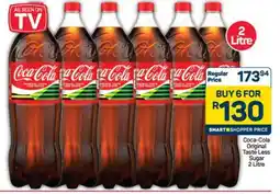 Pick n Pay Hypermarket Coca-Cola Original Taste Less Sugar 2 Litre offer