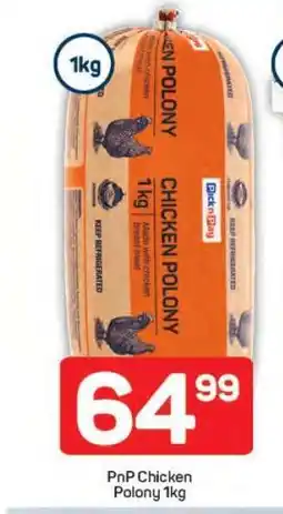 Pick n Pay Hypermarket PnP Chicken Polony 1kg offer