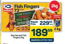 Pick n Pay Hypermarket Sea Harvest Fish Fingers 2kg offer
