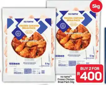 Pick n Pay Hypermarket no name Frozen Chicken Braai Pack 5kg offer