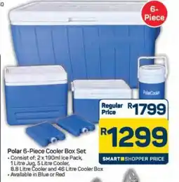 Pick n Pay Hypermarket Polar 6-Piece Cooler Box Set offer