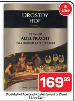 Pick n Pay Hypermarket Drostdy Hof Adelpracht Late Harvest or Claret offer
