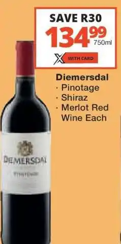 Checkers Diemersdal Wine offer