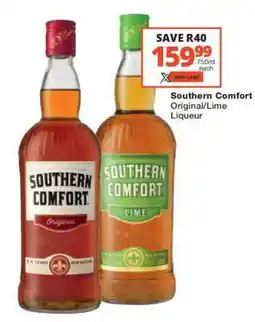 Checkers Southern Comfort Original/Lime Liqueur offer