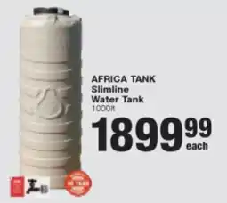 Build It Africa Tank Slimline Water Tank offer