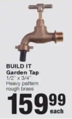 Build It Build it Garden Tap offer