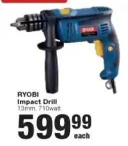 Build It Ryobi Impact Drill offer