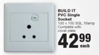 Build It Build it PVC Single Socket offer