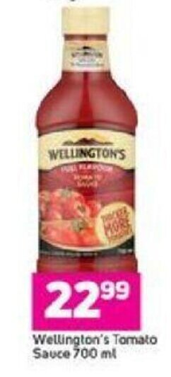 Game Wellington's Tomato Sauce 700ml offer