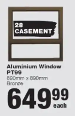 Build It Aluminium Window PT99 offer